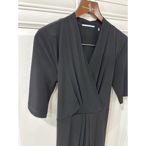 Tahari  Women's Black 3/4" Sleeve  Dress NWT Size M Business Office Attire - Picture 8 of 14